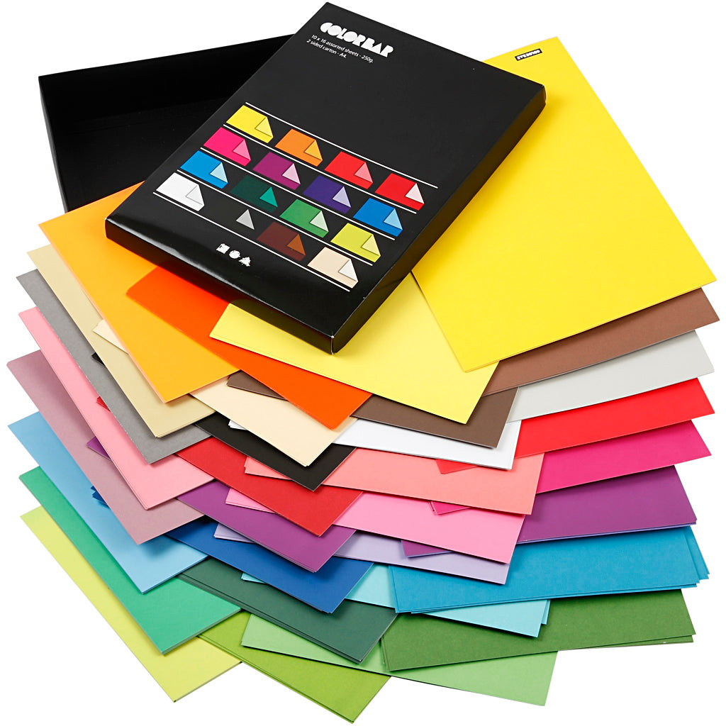 Creativ virksomhed https: www.cchobby.nl color-bar-paper-a4-vel-210x297-mm-100-gr-diverse-colours-16x10-vel-1-doos