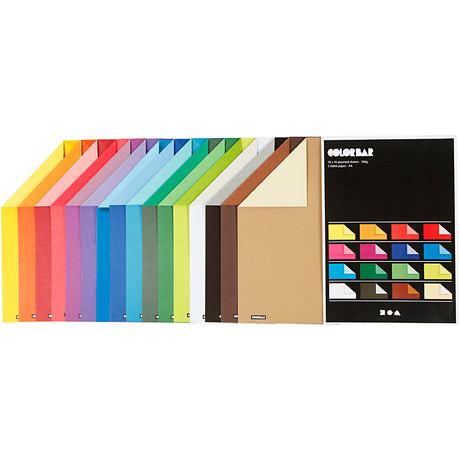 Creativ virksomhed https: www.cchobby.nl color-bar-paper-a4-vel-210x297-mm-100-gr-diverse-colours-16x10-vel-1-doos