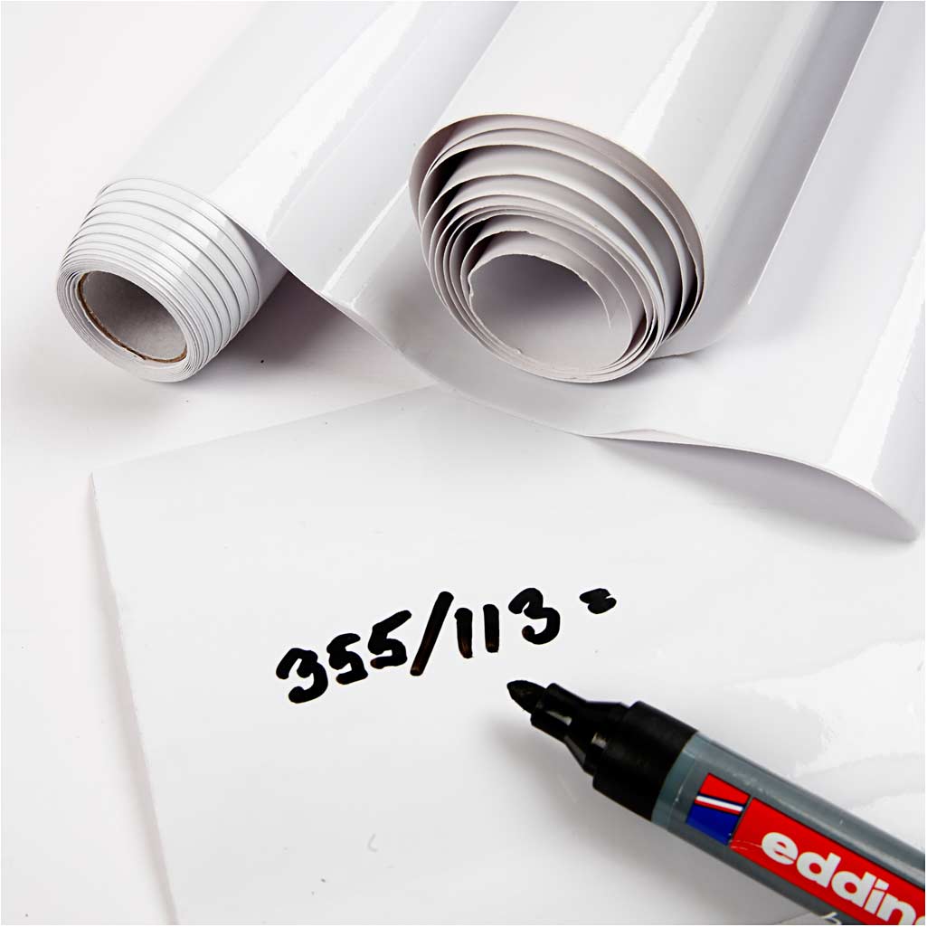 Creativ virksomhed https: www.cchobby.nl whiteboard-folie-b-45-cm-white-2-m-1-roll