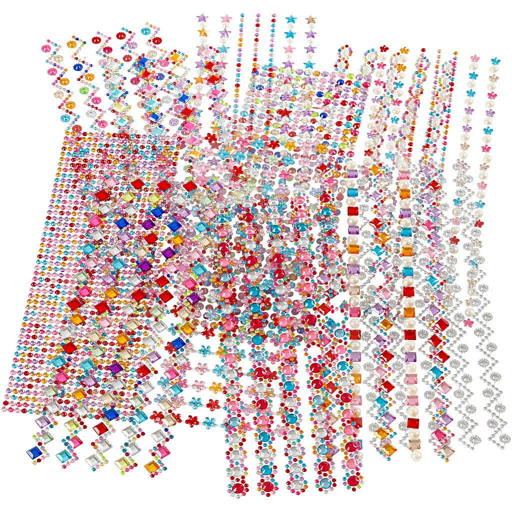 Creativ virksomhed https: www.cchobby.nl rhinestones-d-2-10-mm-sheet-27x9-cm-content-can-vary-12-div-vellen-1-doos