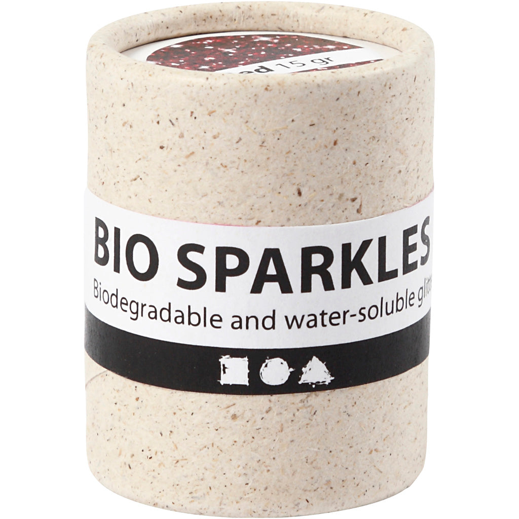Creativ Company Bio Glitter Pink, 10gr