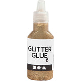 Creativ firma glitterlim guld, 25ml