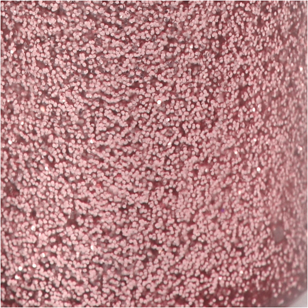 Creativ firma glitterlim lys pink, 118ml