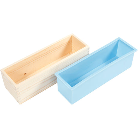 Creativ virksomhed https: www.cchobby.nl silikone-form-h-8-cm-l-27-5-cm-w-8-6-cm-1500-ml-1-stykke