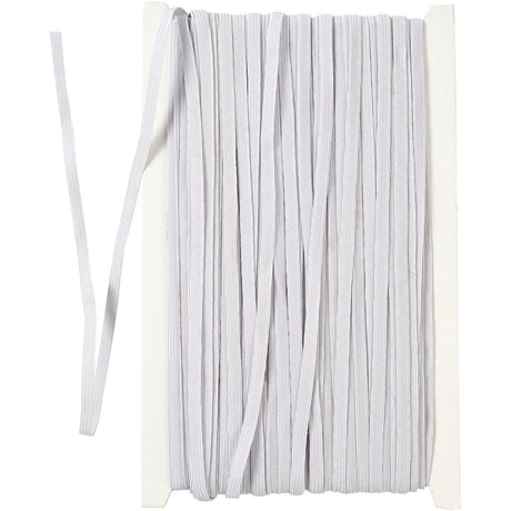 Creativ virksomhed https: www.cchobby.nl elastic-w-6-mm-white-50-m-1-roll
