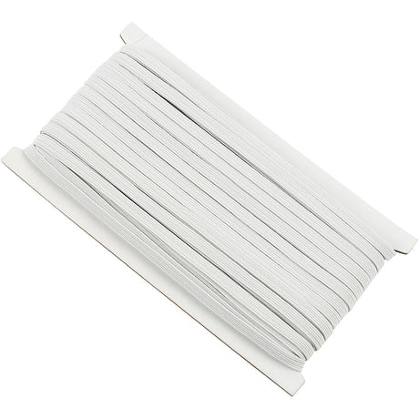 Creativ virksomhed https: www.cchobby.nl elastic-w-6-mm-white-50-m-1-roll