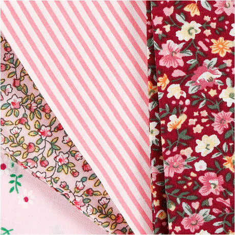 Creativ virksomhed https: www.cchobby.nl patchwork-fabric-size-45x55-cm-100-gr-pink-4-piece-1-ball
