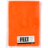 Creativ firma hobbyfilt orange A4, 10 ark