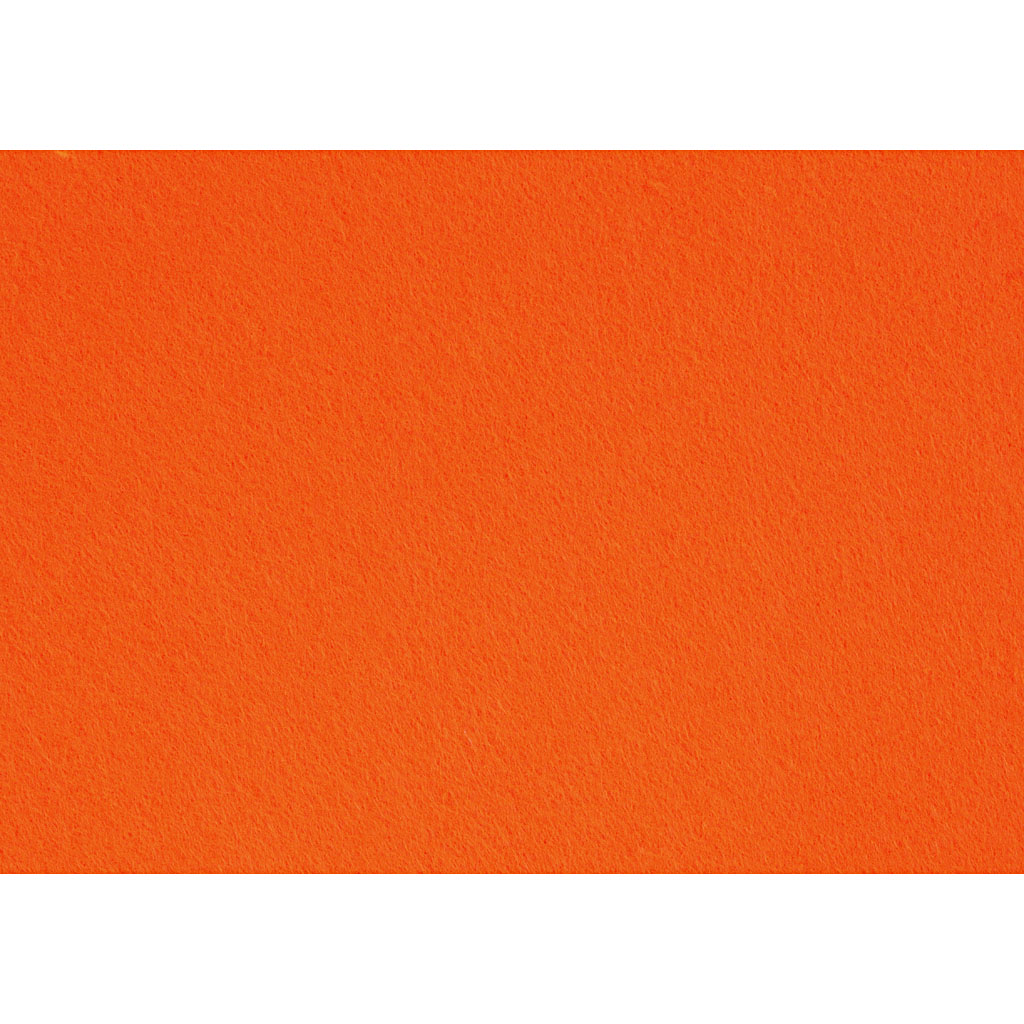 Creativ firma hobbyfilt orange A4, 10 ark