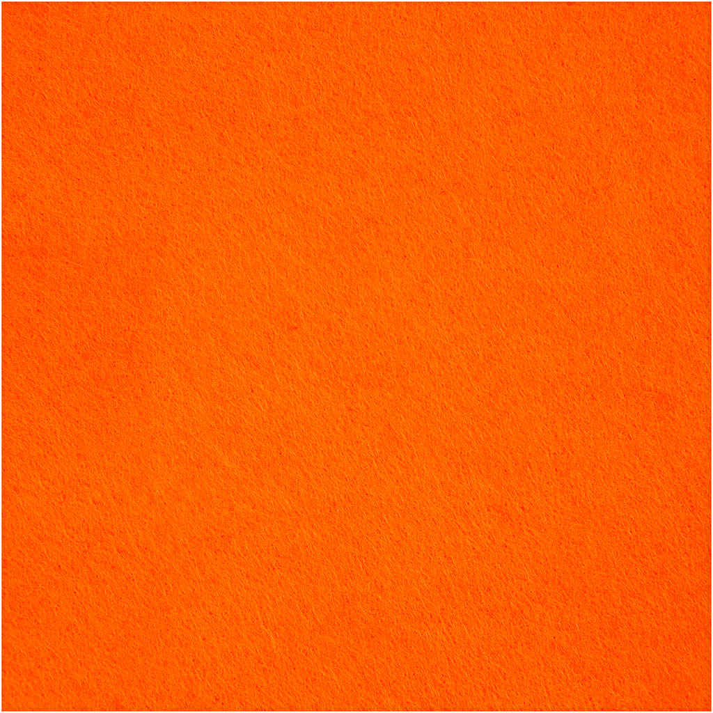 Creativ firma hobbyfilt orange A4, 10 ark
