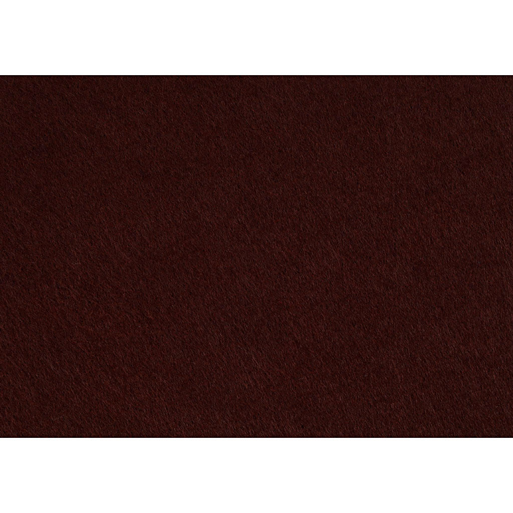 Creativ firma hobbyfilt brun A4, 10 ark