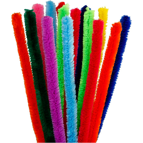 Creativ virksomhed https: www.cchobby.nl chenille-l-30-cm-thickness-15-mm-diverse-colours-15-div-1-doos