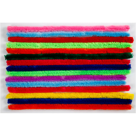 Creativ virksomhed https: www.cchobby.nl chenille-l-30-cm-thickness-15-mm-diverse-colours-15-div-1-doos