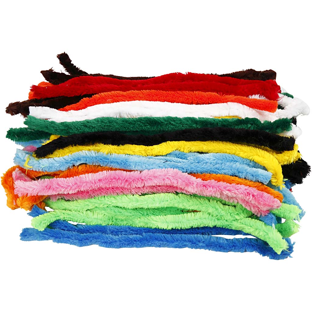 Creativ virksomhed https: www.cchobby.nl chenille-large-l-45-cm-thickness-25-mm-diverse-colours-60-div-1-box