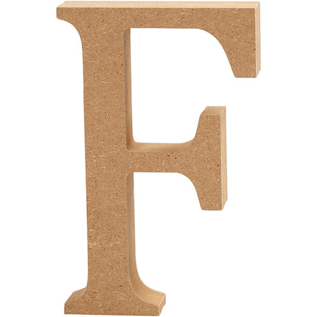 Creativ Company Letter F MDF 13cm, 1 ..