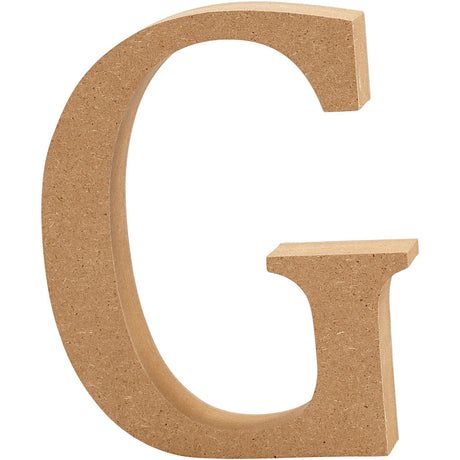 Creativ Company Letter G MDF 13cm, 1 ..