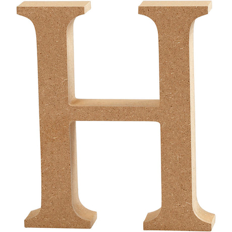 Creativ Company Letter H MDF 13cm, 1 ..