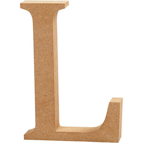 Creativ Company Letter L MDF 13cm, 1 ..