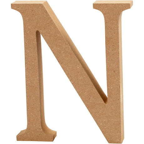 Creativ Company Letter N MDF 13cm, 1 ..