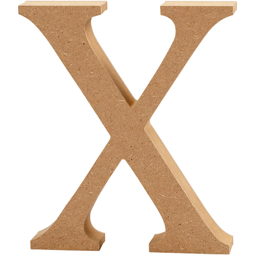 Creativ Company Letter X MDF 13cm, 1 ..