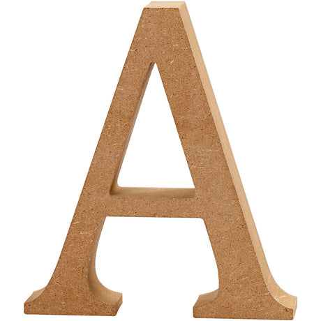 Creativ virksomhed https: www.cchobby.nl letter-a-h-8-cm-b-7-cm-thickness-1-5-cm-1-piece