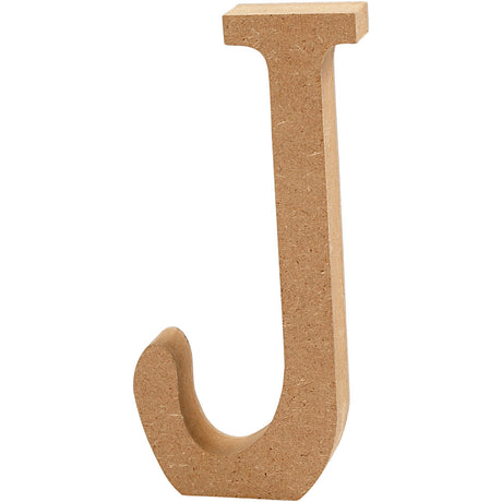 Creativ Company Letter J MDF 8cm, 1 ..