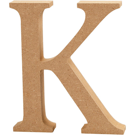 Creativ Company Letter K MDF 8cm, 1 ..