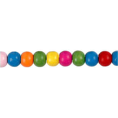 Creativ virksomhed https: www.cchobby.nl træ-perler-d-8-mm-hul-størrelse-1-5-2-mm-ca-90-div-diverse-colours-16-gr-1-box