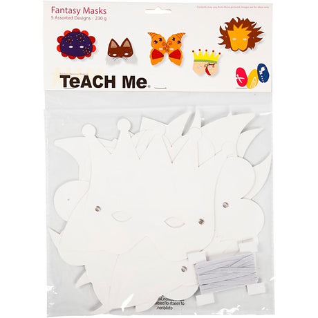 Creativ virksomhed https: www.cchobby.nl fantasy masks-including-elastic-h-15-20-cm-230-gr-white-5-piece-1-box