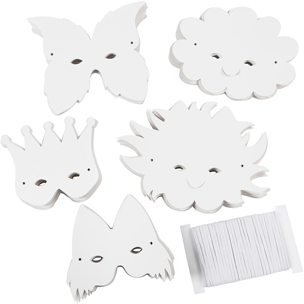 Https: www.cchobby.nl fantasy masks-inklusive-elastic-h-15-20-cm-230-gr-white-100-div-1-box