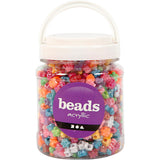 Creativ virksomhed https: www.cchobby.nl figure-beads-d-10-mm-hole-size-3-mm-approx-1100-piece-various-colors-380-gr-700-ml-1-box