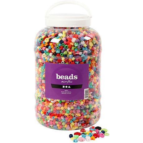 Creativ virksomhed https: www.cchobby.nl bucket-with-plastic-beads-size-6-20-mm-hole-size-1-5-6-mm-ca-8100-piece-3000-gr-5700-ml-1-bucket