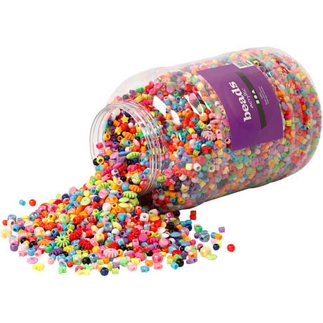 Creativ virksomhed https: www.cchobby.nl bucket-with-plastic-beads-size-6-20-mm-hole-size-1-5-6-mm-ca-8100-piece-3000-gr-5700-ml-1-bucket