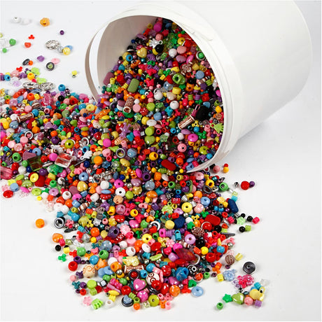 Creativ virksomhed https: www.cchobby.nl bucket-with-plastic-beads-size-6-20-mm-hole-size-1-5-6-mm-ca-8100-piece-3000-gr-5700-ml-1-bucket