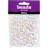 Creativ virksomhed https: www.cchobby.nl letterbeads-size-7-mm-holesize-1-2-mm-approx-200-piece-white-25-gr-1-box-699070
