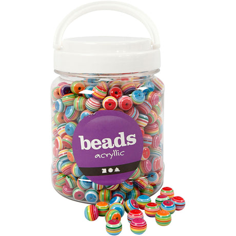 Creativ company multi mix perler, 460 stk.
