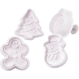 Creativ Company stikker ud former med stempel jul, 4 ..