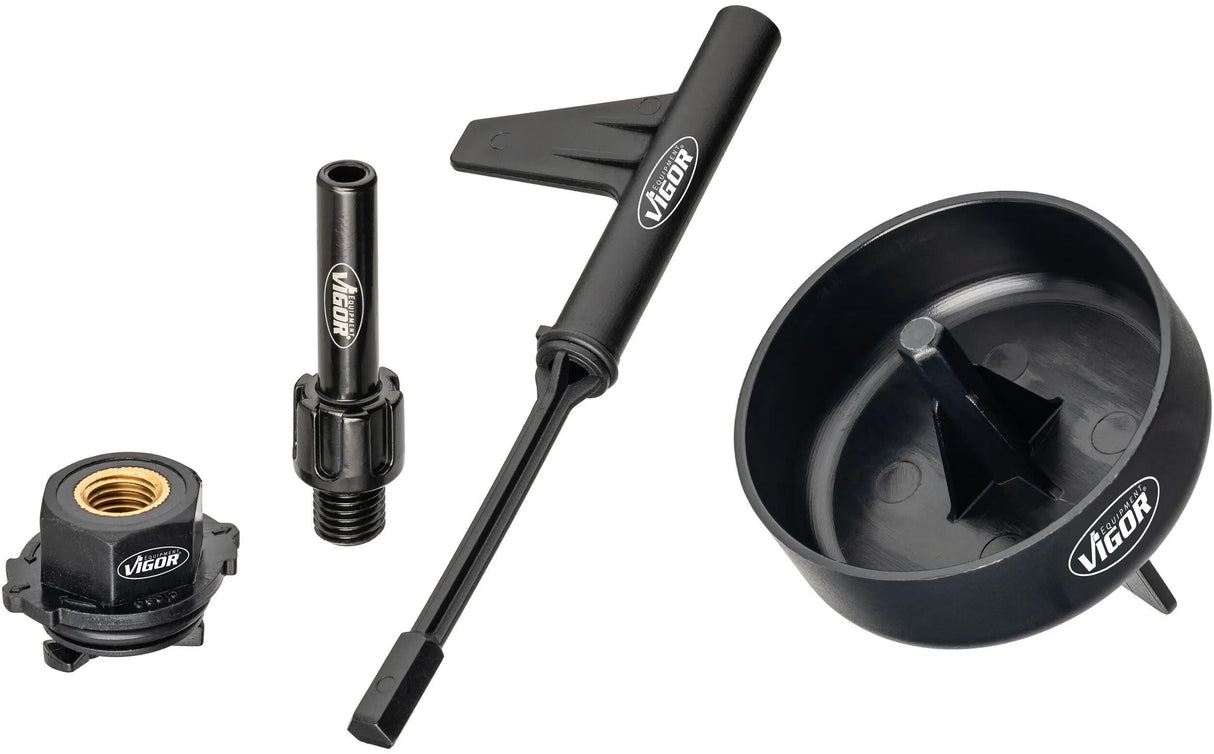 Vigor adaptersatz getriebeöl v7385 olieservicesæt, 9g-troni, kode 725,4-stykke.