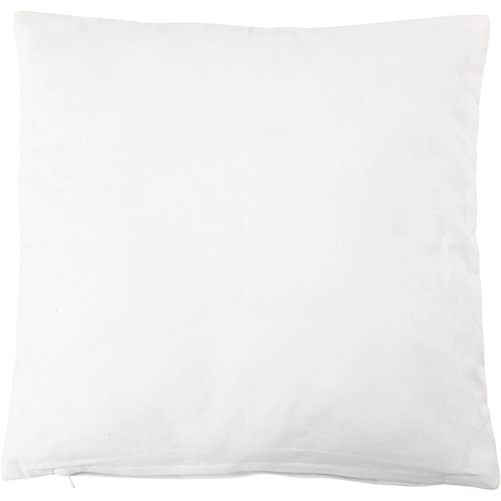 Creativ Company Pushion Cover Square White, 40x40cm