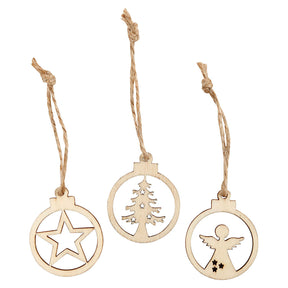 Creativ virksomhed https: www.cchobby.nl hanging-christmas-decoration-d-3-cm-thickness-2-7-mm-24-piece-1-box