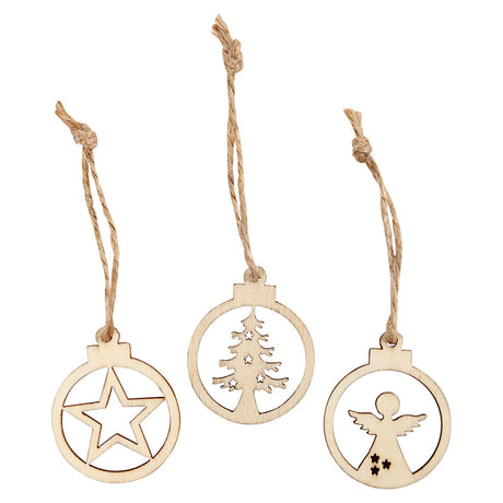 Creativ virksomhed https: www.cchobby.nl hanging-christmas-decoration-d-3-cm-thickness-2-7-mm-24-piece-1-box