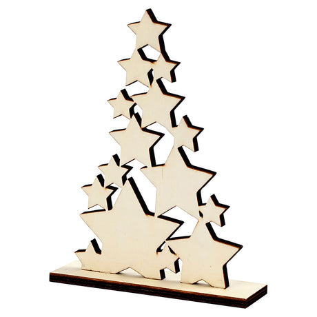 Creativ virksomhed https: www.cchobby.nl Juletræ-h-19-6-cm-d-4-cm-w-14-7-cm-1-piece