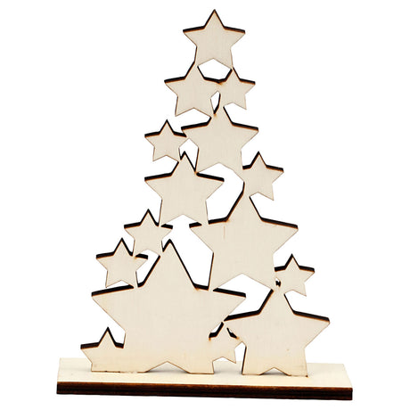 Creativ virksomhed https: www.cchobby.nl Juletræ-h-19-6-cm-d-4-cm-w-14-7-cm-1-piece