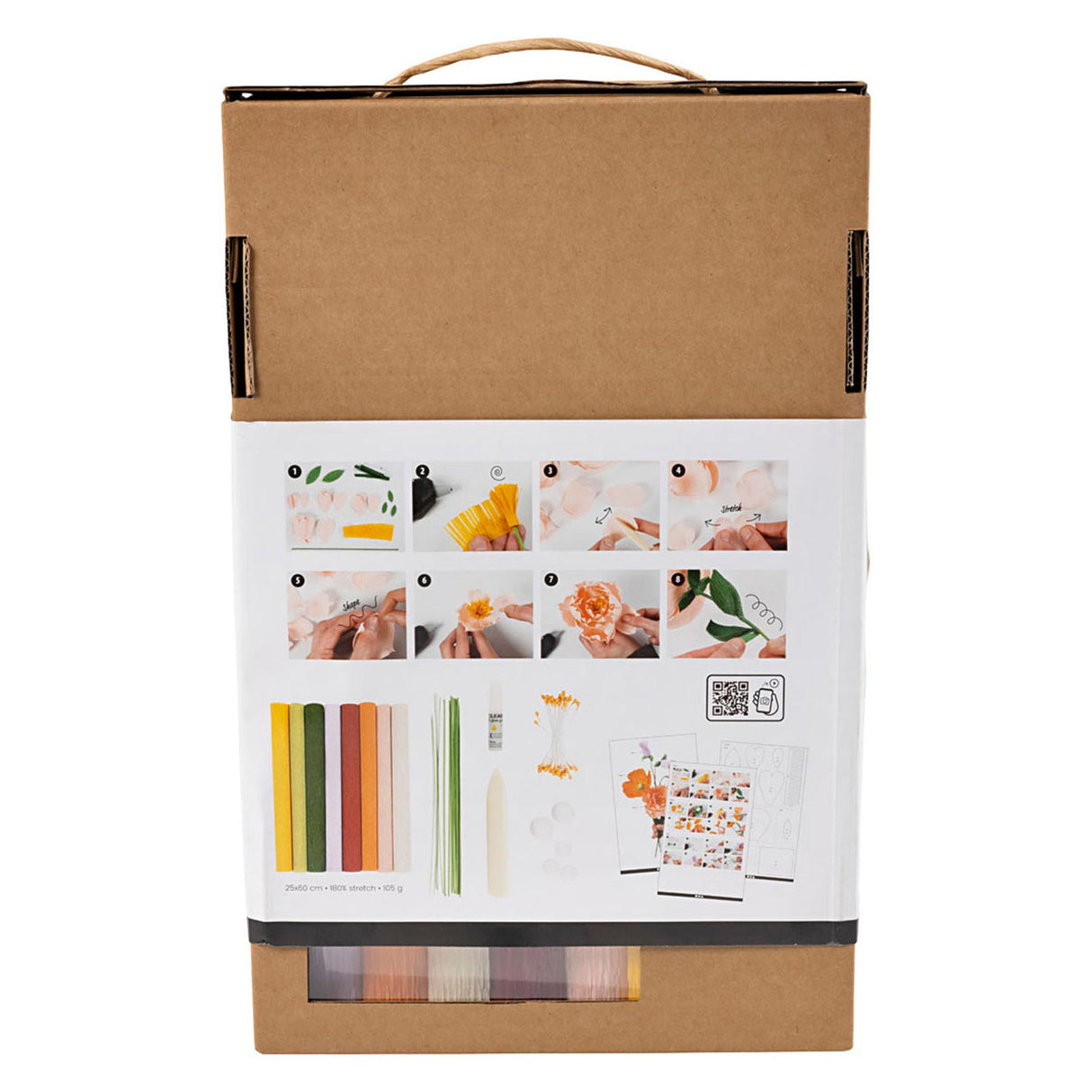 Kreativ virksomhed https: www.cchobby.nl starter-hobbyset-crepepaper-diverse-colors-1-box