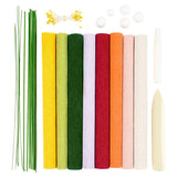 Kreativ virksomhed https: www.cchobby.nl starter-hobbyset-crepepaper-diverse-colors-1-box