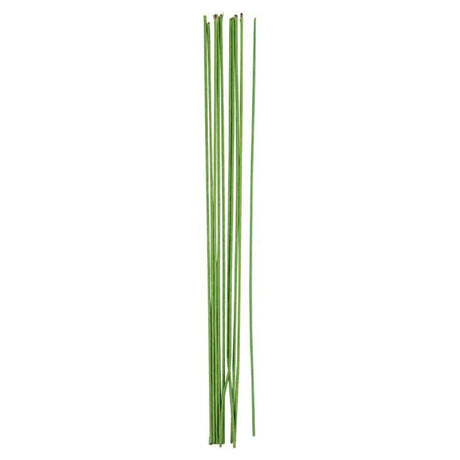 Creativ firma blomsterstængel tråd grøn 2 mm, 20 stk.