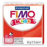 Fimo kids modeling clay rød, 42gr