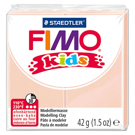 Fimo kids modeling clay lys beige, 42gr