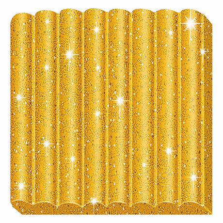 Fimo børn modellering ler glitter guld, 42gr