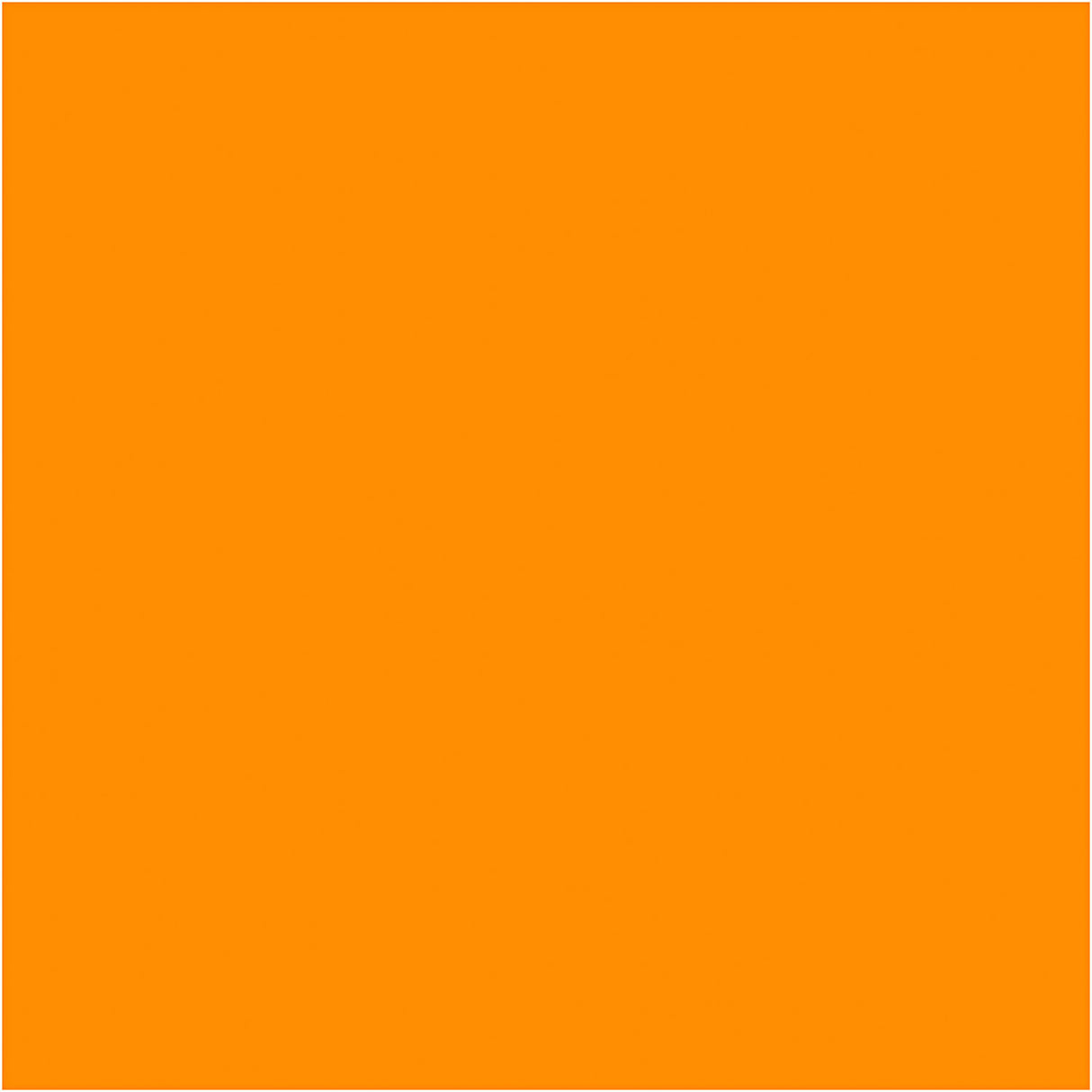 Creativ Company Colored Cardboard Mandarin Orange A4, 20 ark